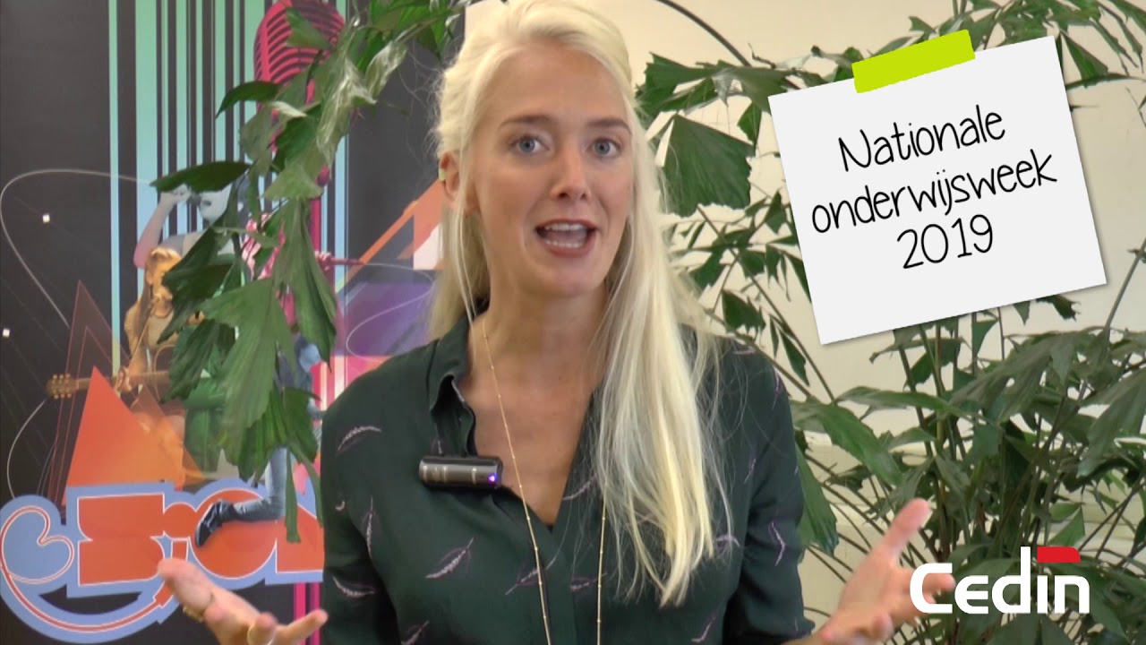 Nationale onderwijsweek 2019  Anna Marije Bloem