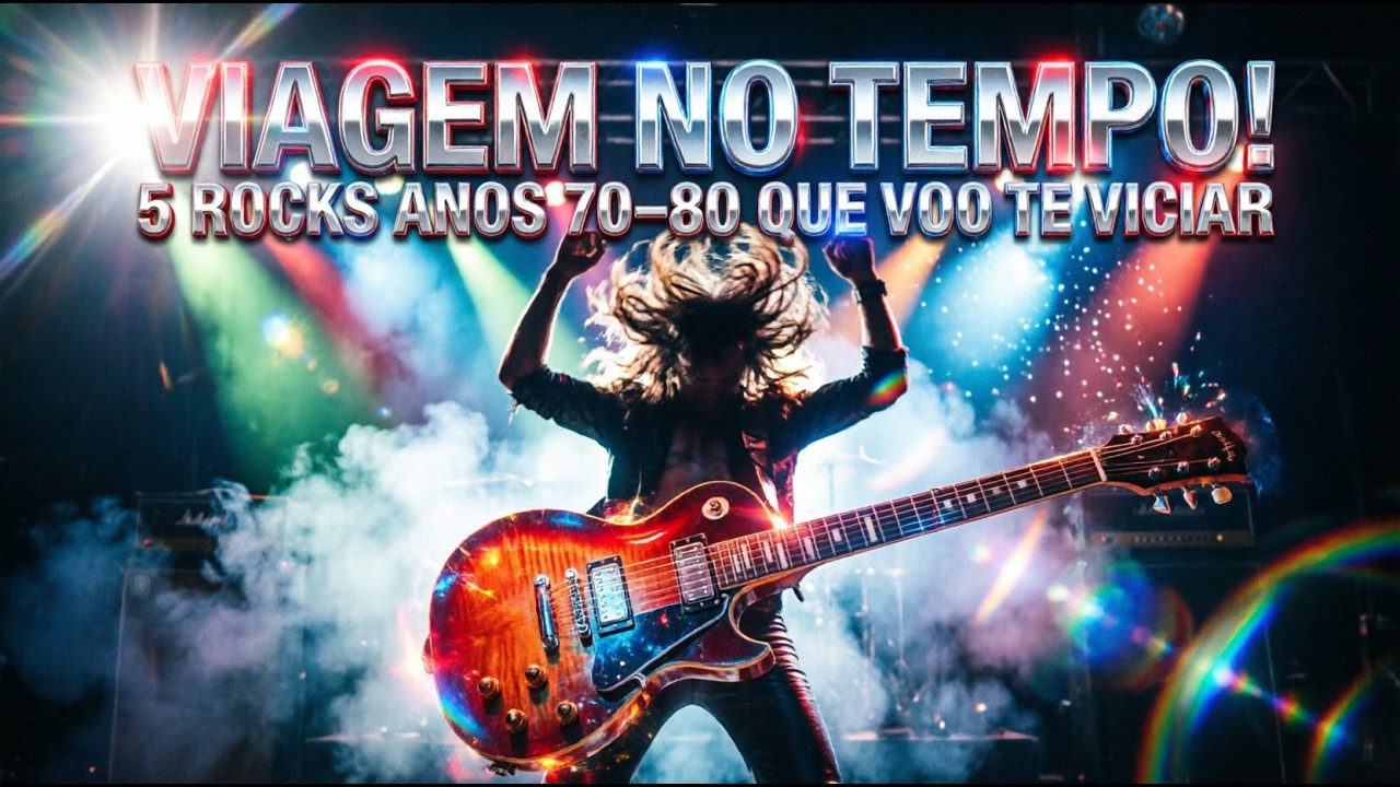 VIAGEM NO TEMPO! 5 ROCKS ANOS 70–80 QUE VÃO TE VICIAR 1