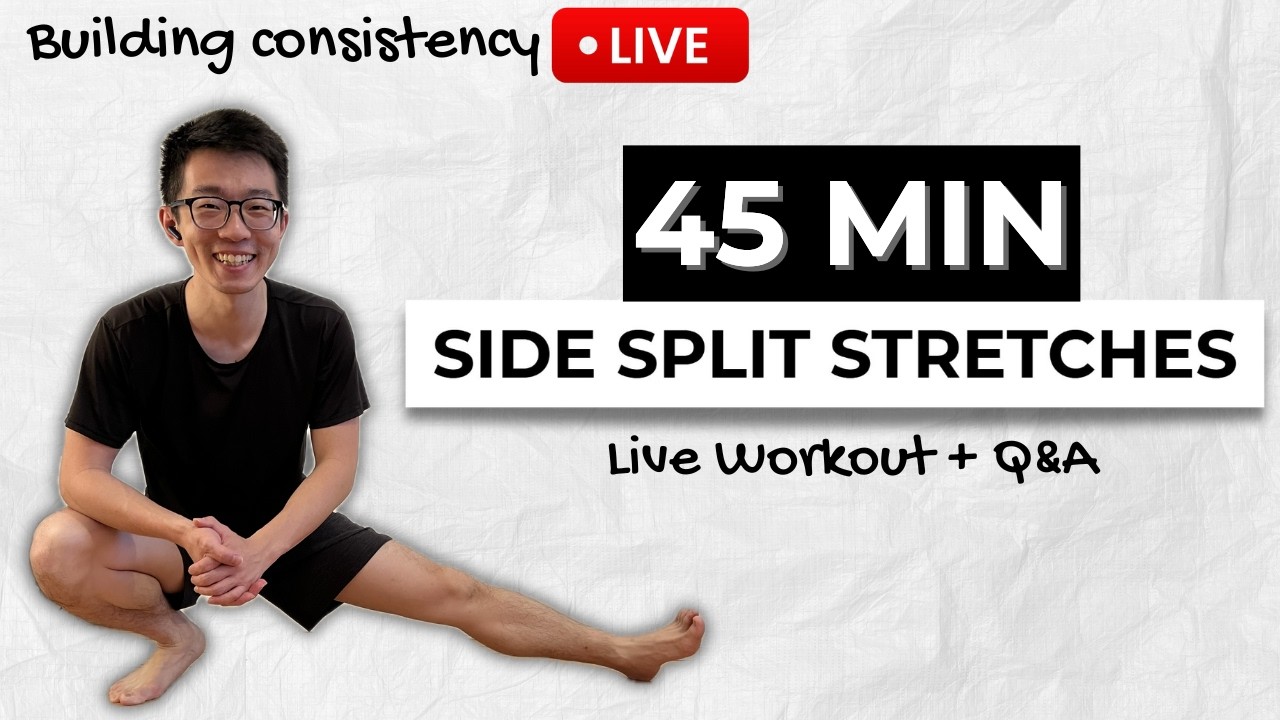 Stretching LIVE to Improve Lower Body Mobility and Middle Splits