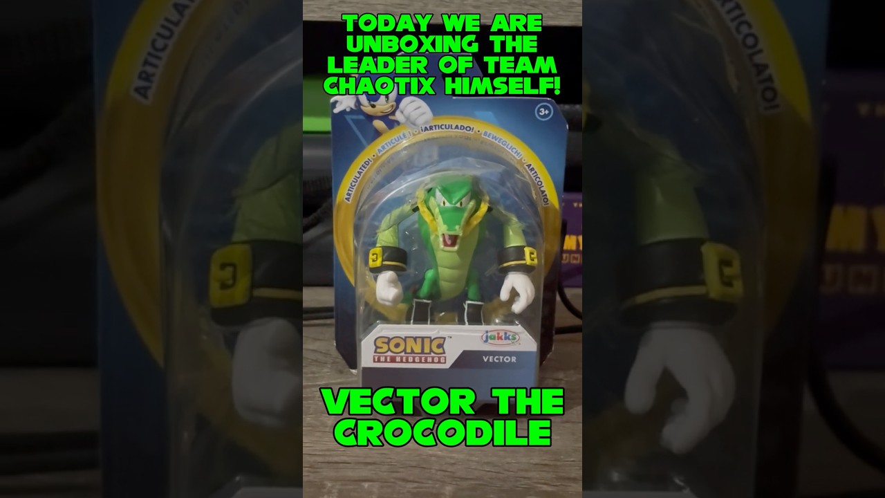 VECTOR | Sonic the Hedgehog Jakks Pacific UNBOXING