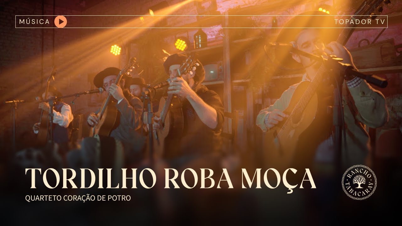 MEU TORDILHO ROBA MOÇA - Quarteto Coração de Potro | Show no Rancho Tabacaray