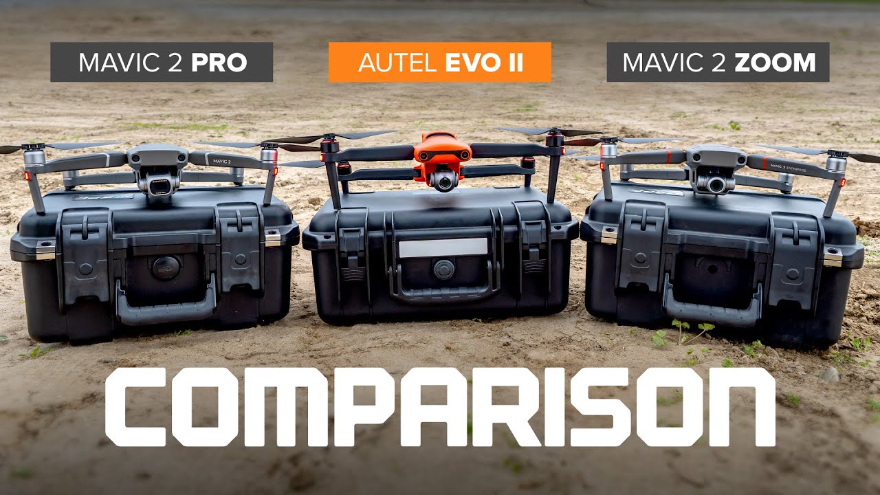 Autel Evo 2 Video Comparison - DJI Mavic 2 Pro and Zoom