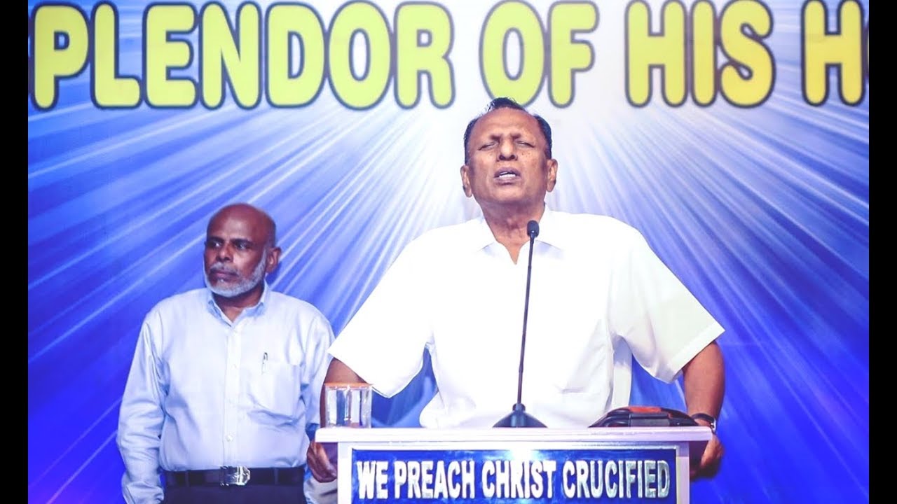 3 Signs of Messiah - Dr. M. Pushparaj (Jamakkaran) at Agape Bible Church Bangalore