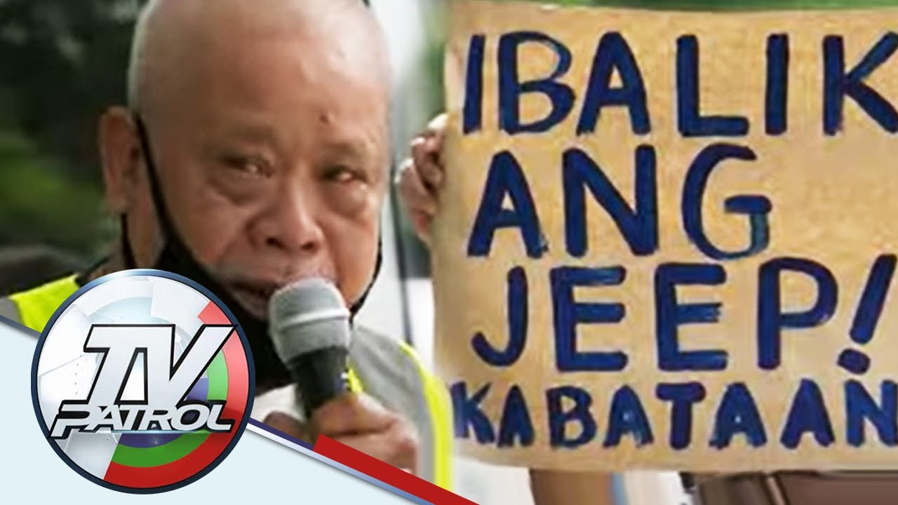 â€˜Kaunting pagtingin langâ€™: Nagprotestang jeepney drivers sa UP may apela kay Duterte | TV Patrol