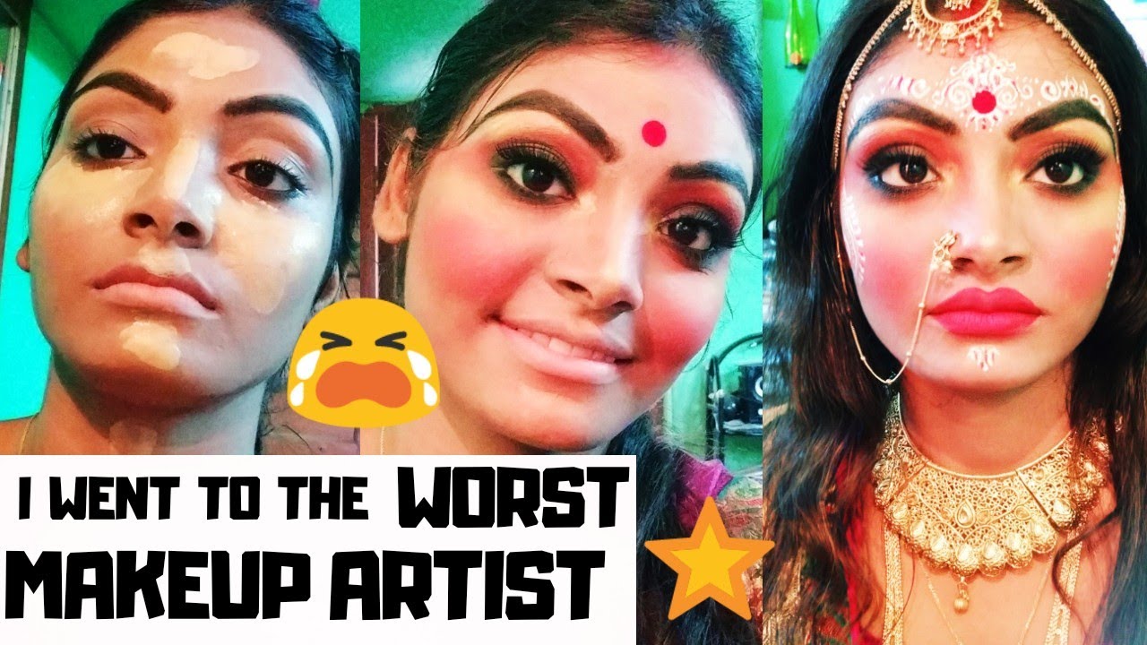 I WENT TO THE WORST MAKEUP ARTIST ⭐ | FOR BRIDAL MAKEOVER 😑| ye kya tha😧 | STYLE N TIPS BY PUJA ❤️