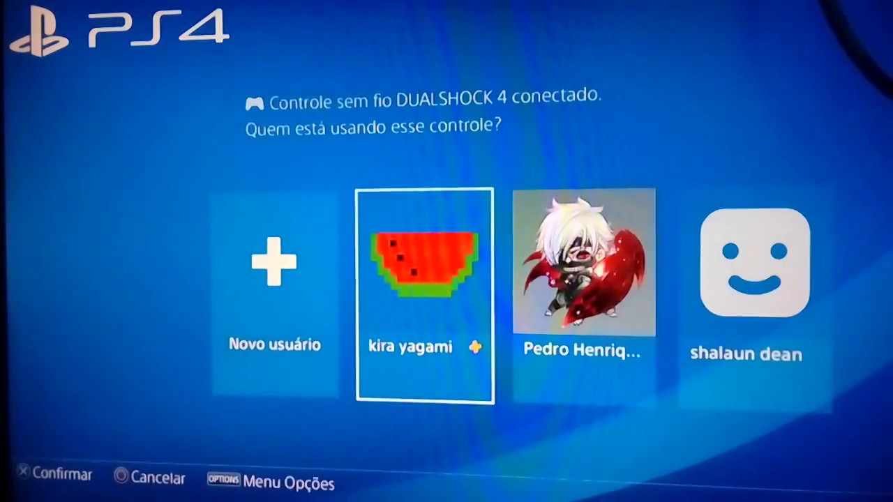 Como adicionar uma conta usuário no PS4 /muito fácil