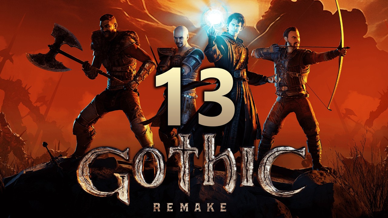 Gothic 1 Remake Playthrough Part 13 (Hard, Old Camp)