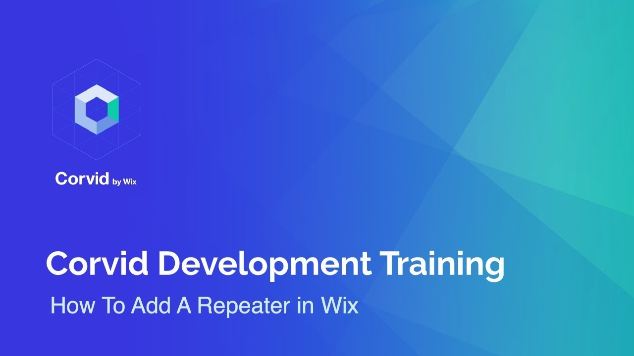 How To Add A Repeater in Wix | Corvid by Wix Tutorial