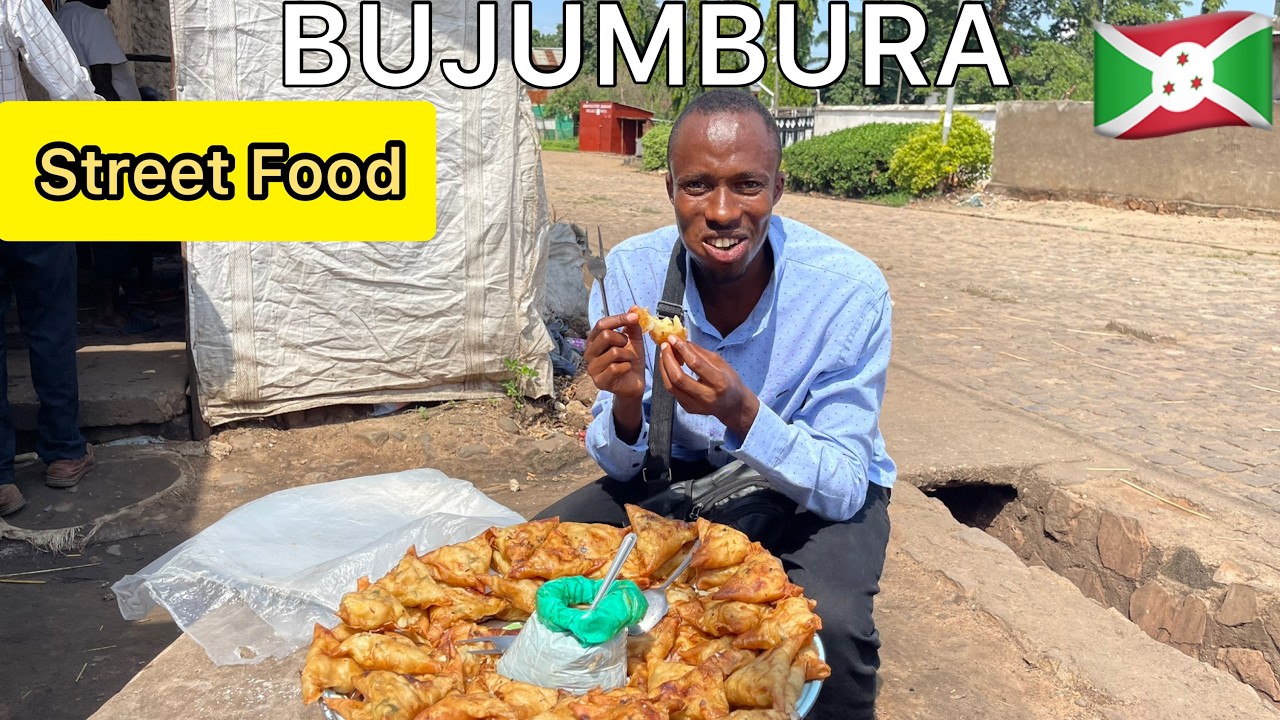 Street Food in Bujumbura, Burundi 🇧🇮 | walking Tour of Bwiza Neighborhood