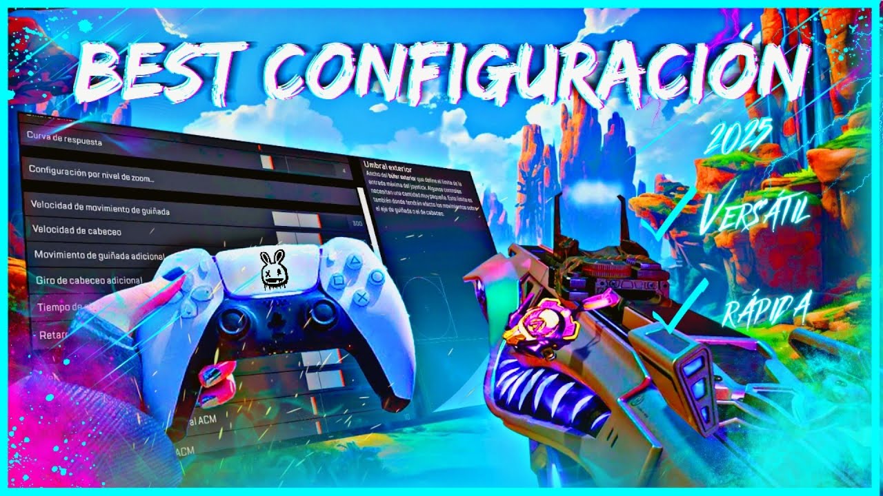 LA MEJOR CONFIGURACIÓN 🎮 SENSIBILIDAD DE APEX LEGENDS 🔥- 2025 - PS5/XBOX/PC (MANDO) JEREMY WOLF