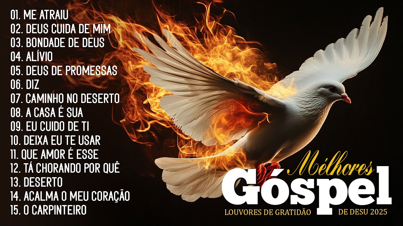 Top 100 Hinos Gospel As Mais Tocadas, Louvores De Adora&ccedil;&atilde;o 2025, Louvor Que Tocam No Cora&ccedil;&atilde;o