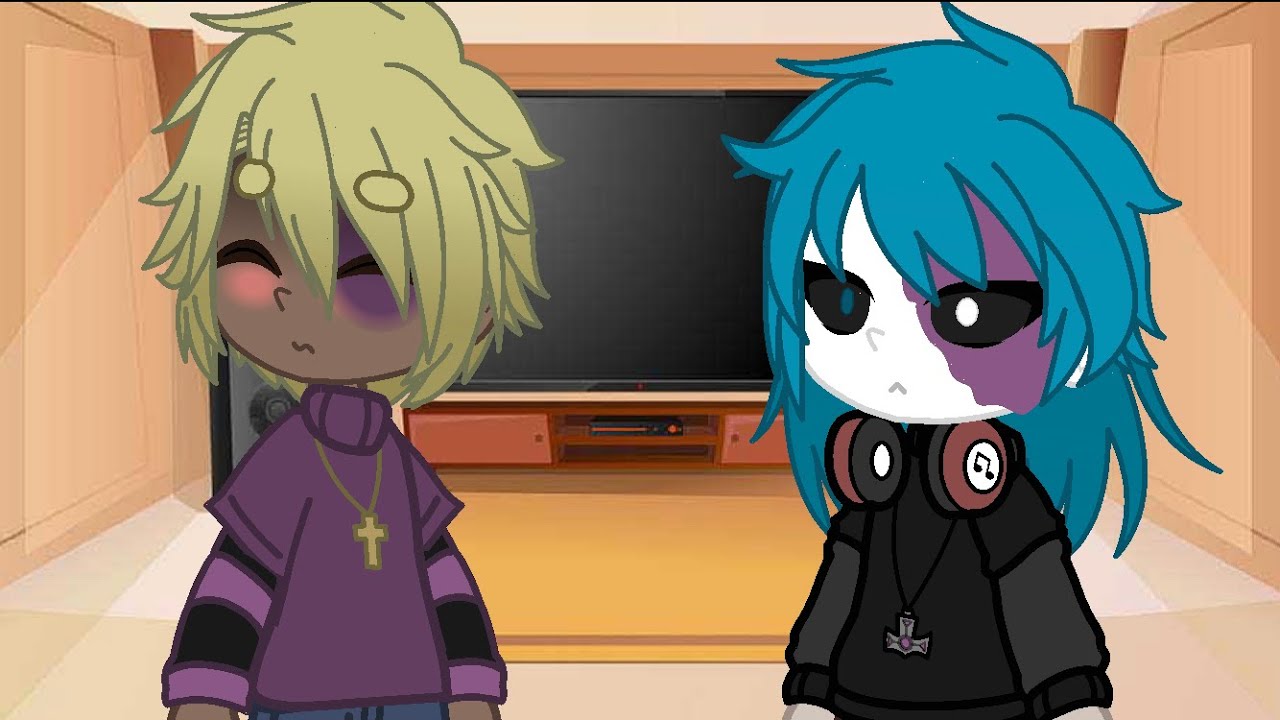 ~Sally face characters react to Sal+travis!~ TW: angst, gay, explicit language, blood?