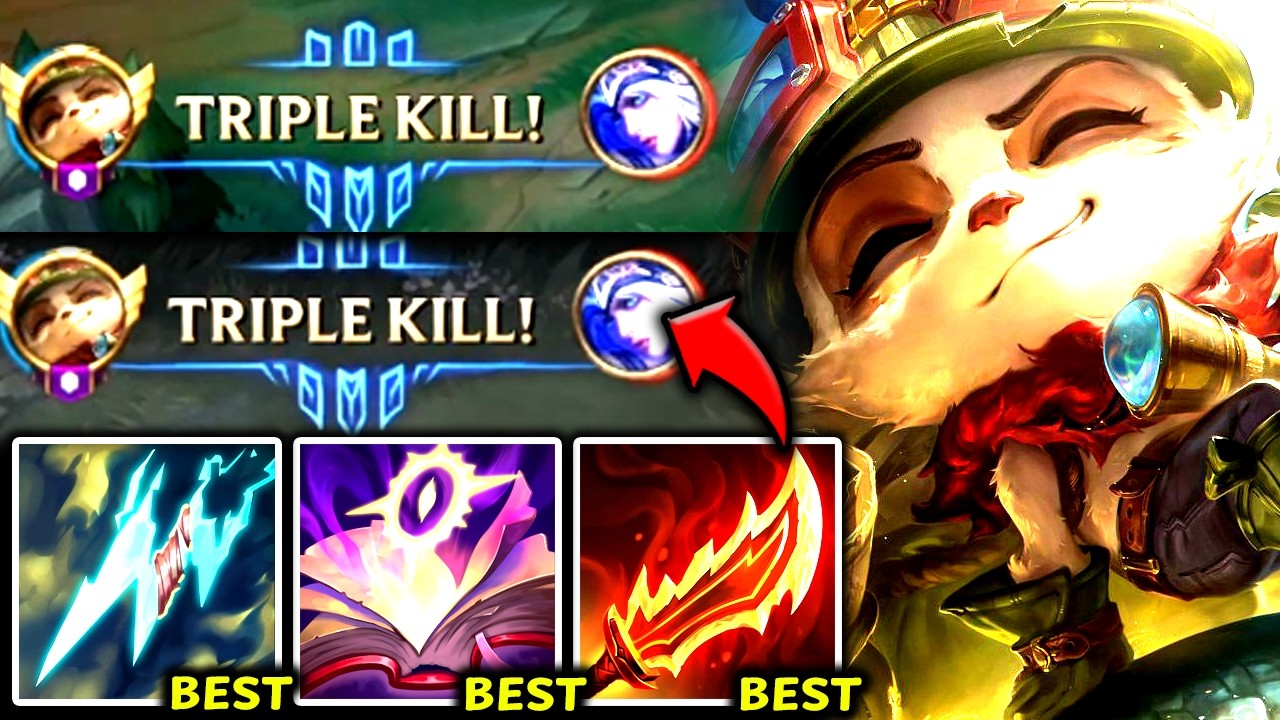 TEEMO TOP IS LITERALLY FREE WINS & I SHOW YOU WHY! (S+ TIER) - 2026 Teemo TOP Gameplay Guide