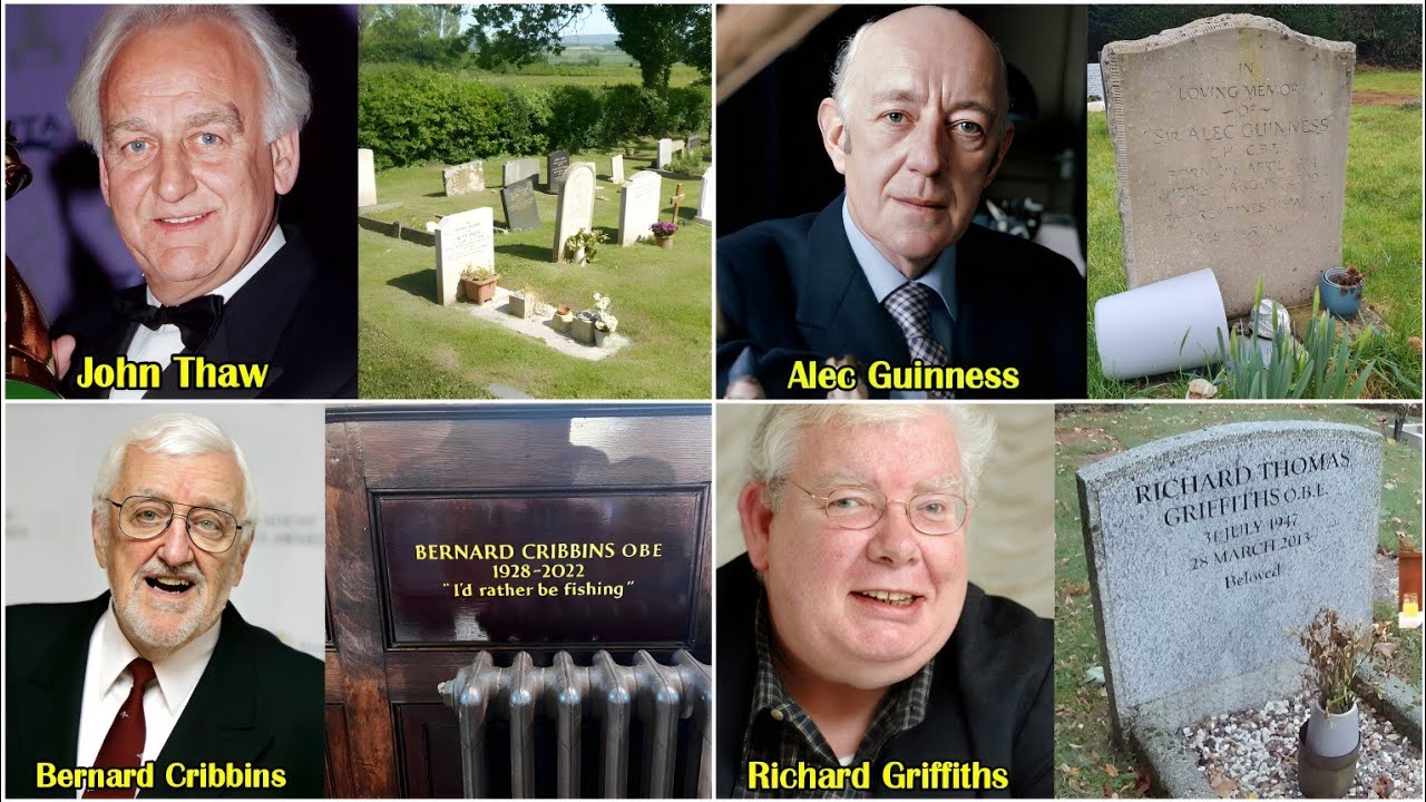 Graves of 43 Legendary British TV Actors - Where Are They Buried?