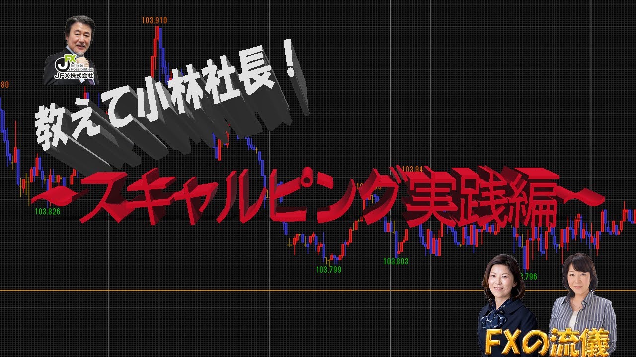 JFXタイアップ　FXの流儀 スキャルピング実践編