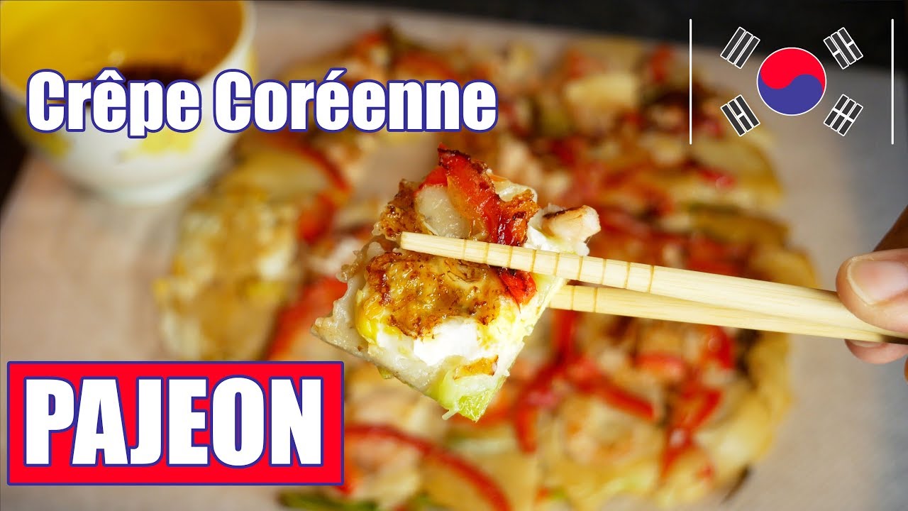 Crêpe Coréenne aux poireaux - Pajeon 🇰🇷