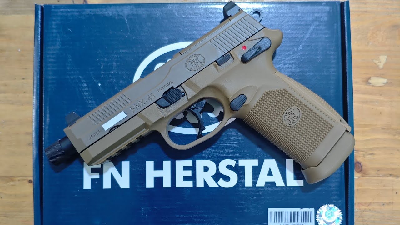 Gbb cybergun fn herstal FNX-45 fde full marking