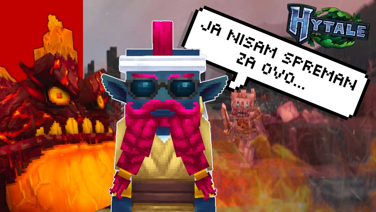 ZAMALO sam IZGORIO zbog ove ŽABE…🔥💀 | HYTALE #2