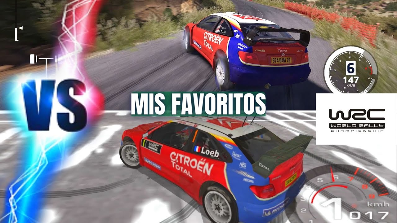 WRC EVOLUCIÓN: WRC RALLY EVOLVED (2005) vs WRC 10 (2021) - MIS WRC FAVORITOS DE LA SAGA - GAMEPLAY