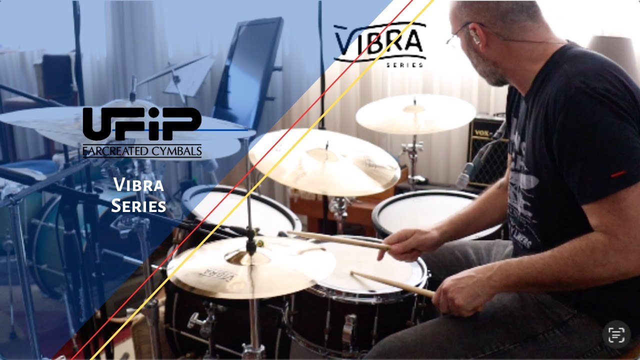UFiP Cymbals Vibra series Itzik Cohen Drummer walkthrough