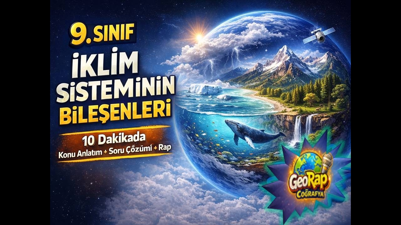 İklim 4 | iklim sistemi bileşenleri (Özet Coğrafya) | 9.Sınıf Coğrafya |TYT| KPSS