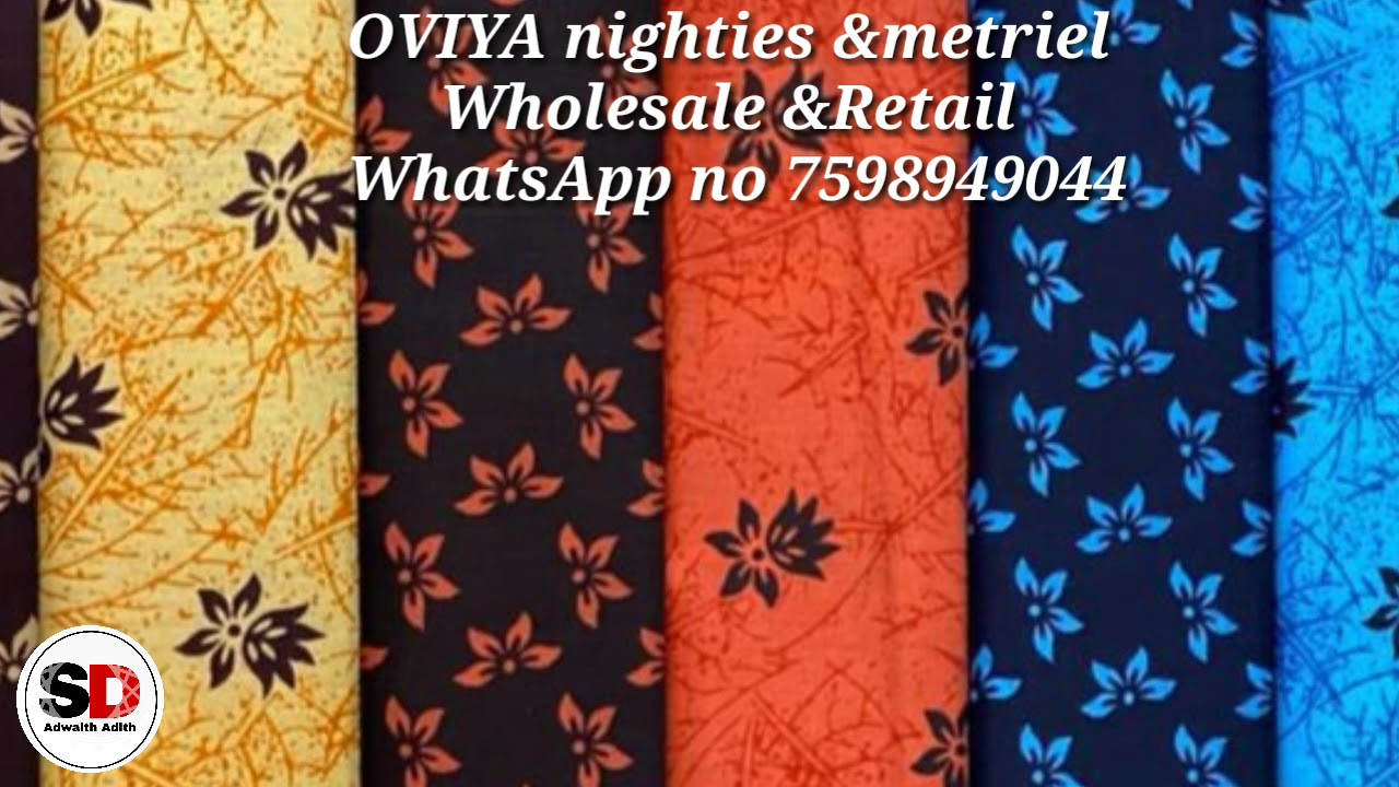 Nighty meterial in tamilnadu /Nighty metriel wholesale price/Nighty metriel in india/Nighty fabric
