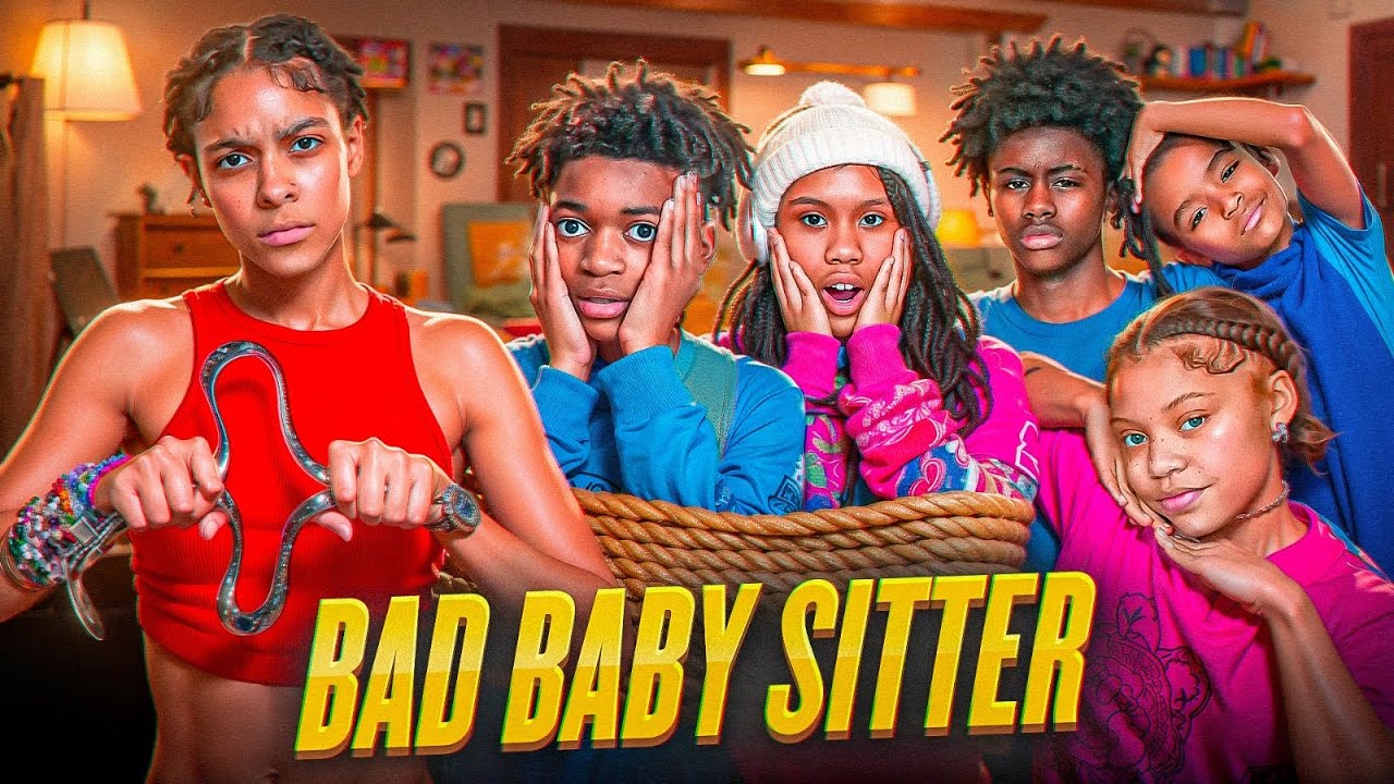 BAD BABYSITTER 🦹🏼&zwj;♀️😈 | The Movie 🎬🎥