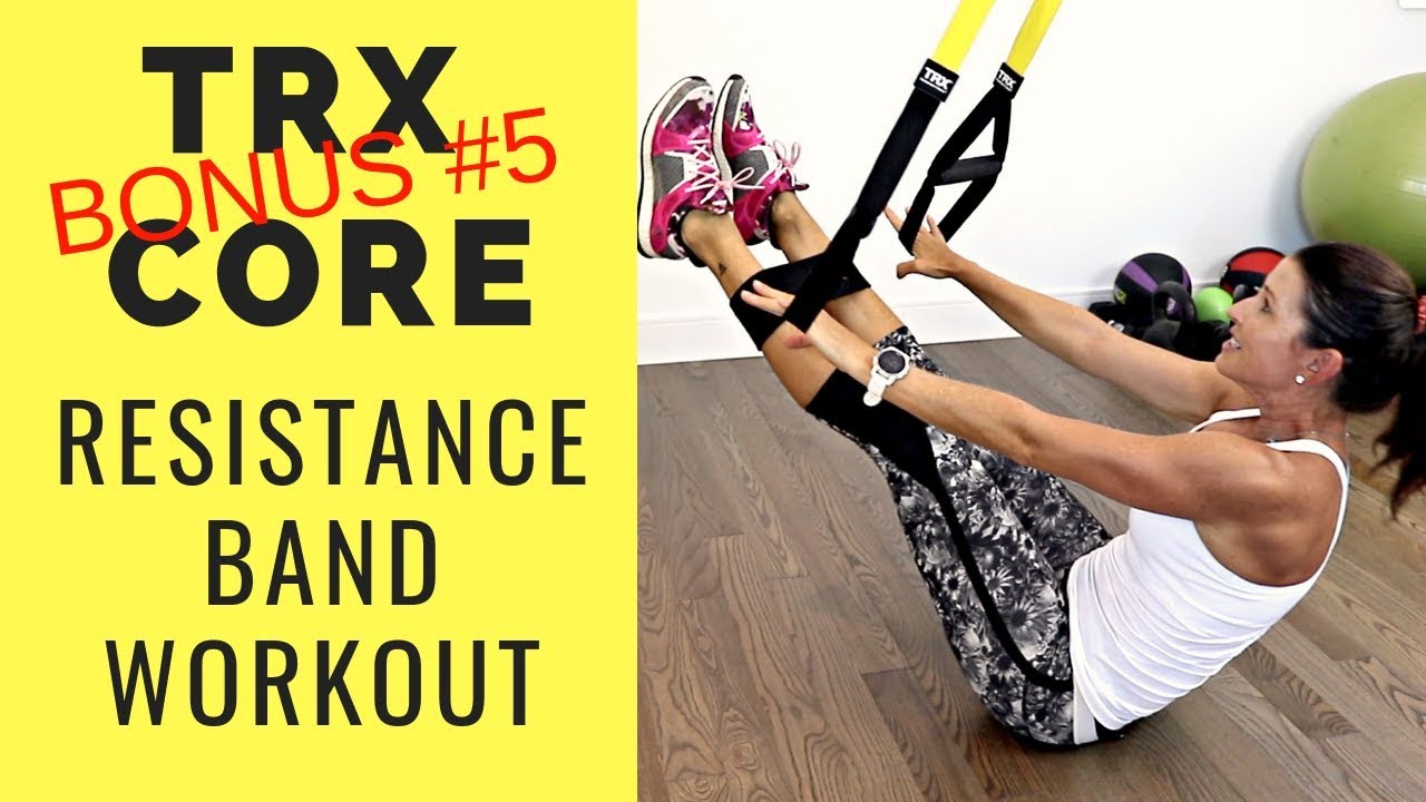 TRX CORE WORKOUT - WITH BANDED RESISTANCE