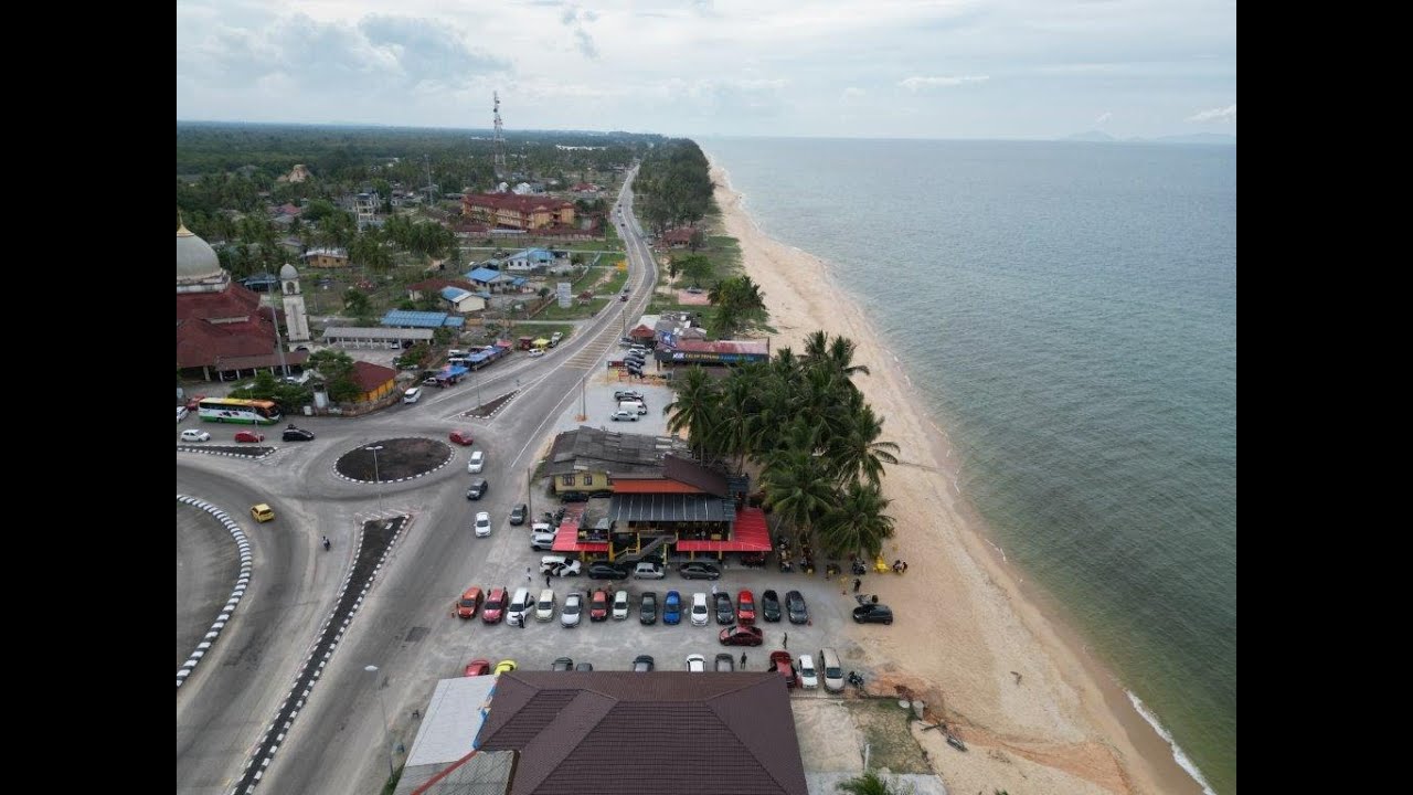 4K Drone Footage Pantai Penarik, Terengganu East Coast Malaysia
