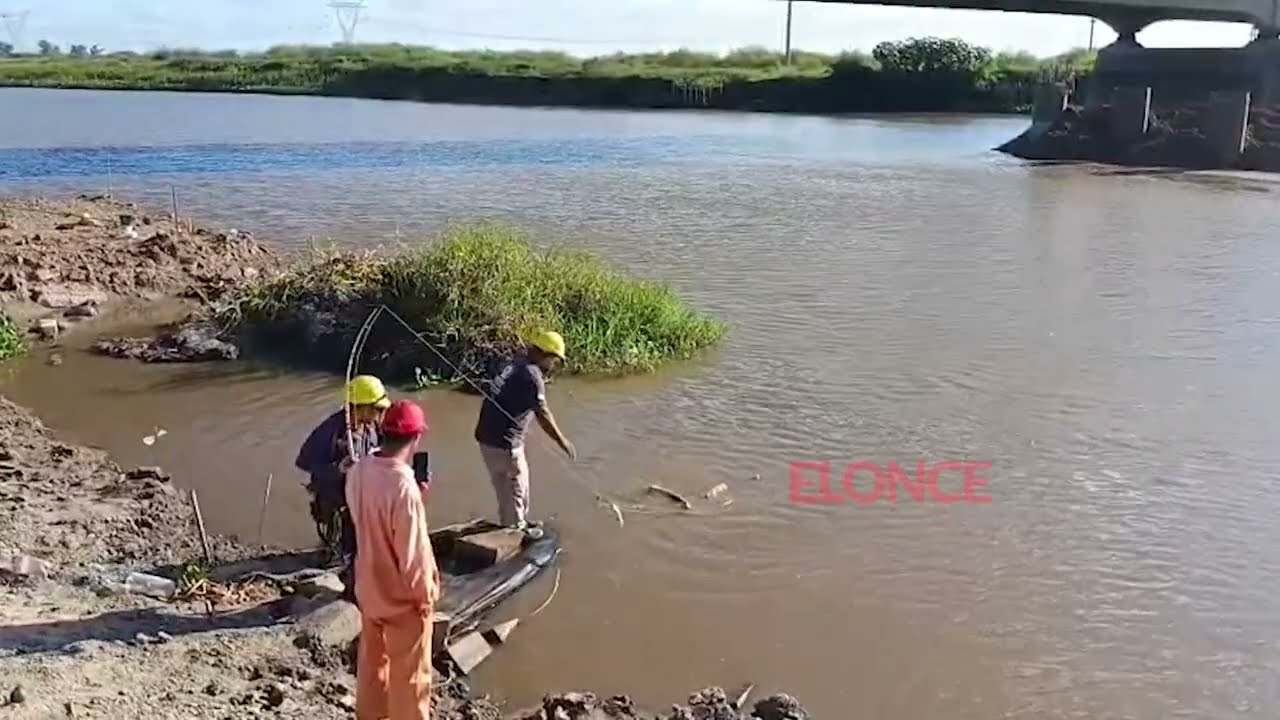 Capturaron otro gran surubí y creció la presencia de pescadores en el Puente Carretero