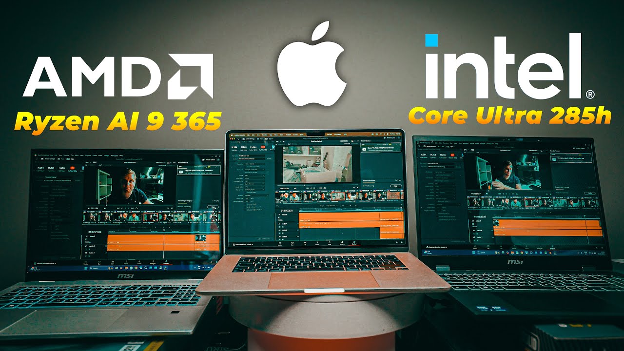 Intel Core Ultra 285h vs AMD Ryzen AI 9 365 - Which Macbook Alternative is worth buying?