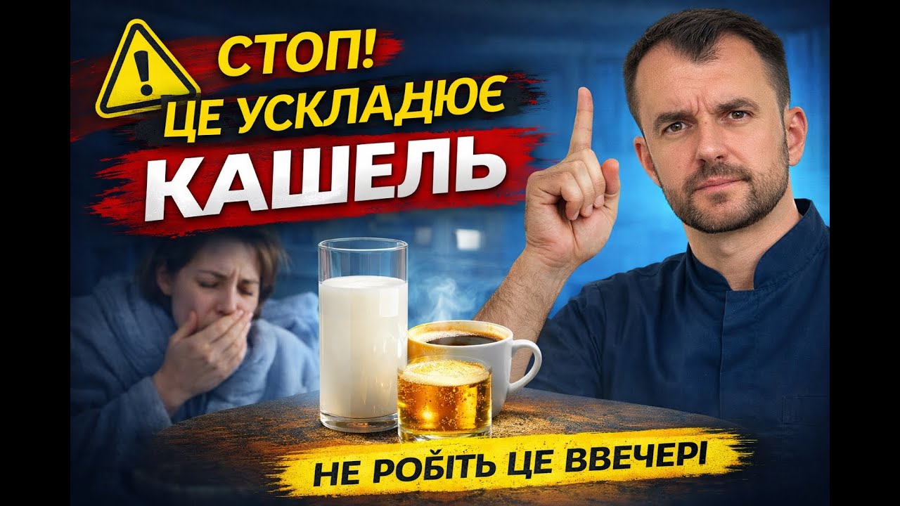 Ці засоби та методики не можна при кашлі у дітей і дорослих!