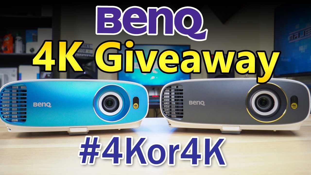 BenQ 4k Projector Giveaway!! - Win A HT2550 or TK800 - #4kor4k