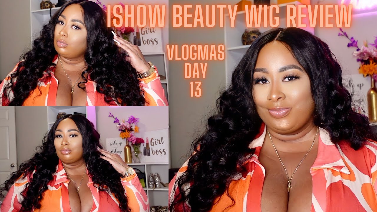 🎄VLOGMAS DAY 13🎄 GET INTO THE   CURLSSSS! EASY INSTALL | LOOSE DEEP WAVE WIG FT ISHOW BEAUTY HAIR|