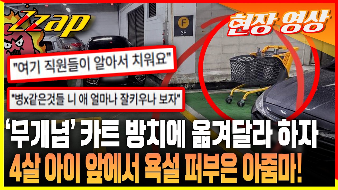 [빠른뉴스 쨉] '무개념' 카트 아줌마 지적했더니... 