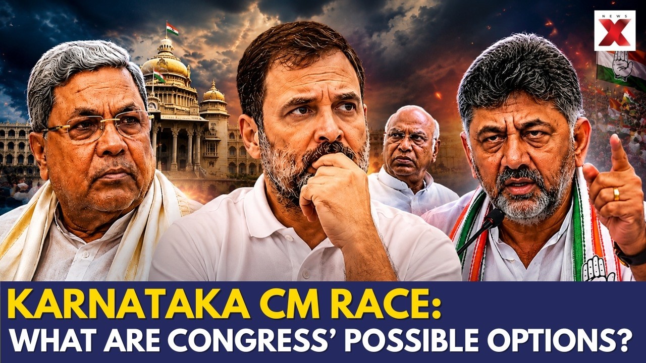 Karnataka CM Race Heats Up: Siddaramaiah, DK Shivakumar In Power Tussle | NewsX