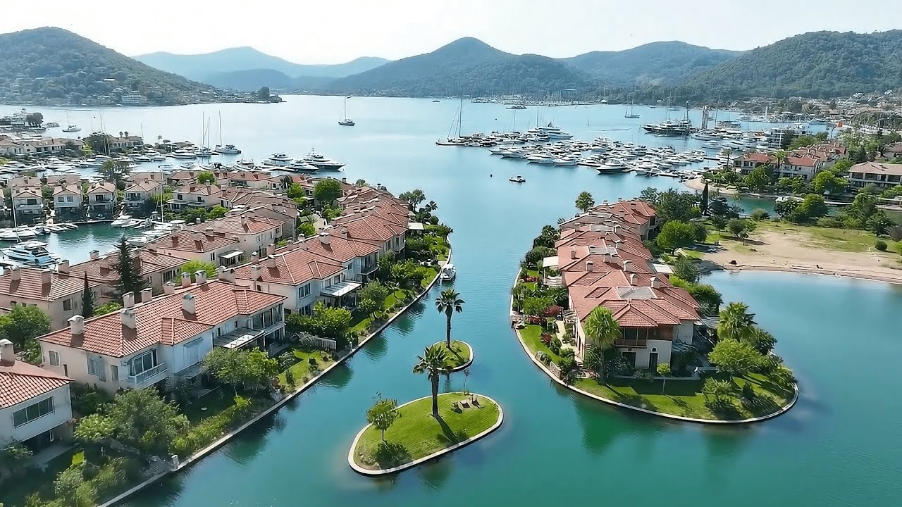 Türkiye'nin Saklı Cenneti GÖCEK | / Turkiye's Hidden Paradise: GÖCEK | A Peaceful 3-Minute Tour (4K)