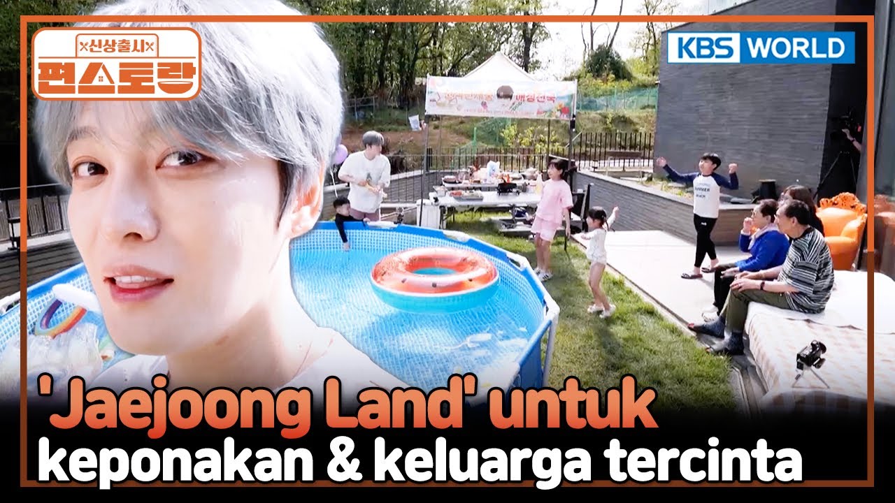 [IND/ENG] Kado Jaejoong untuk Keluarga di Musim Panas 🤗 | Fun-Staurant | KBS WORLD TV 250728