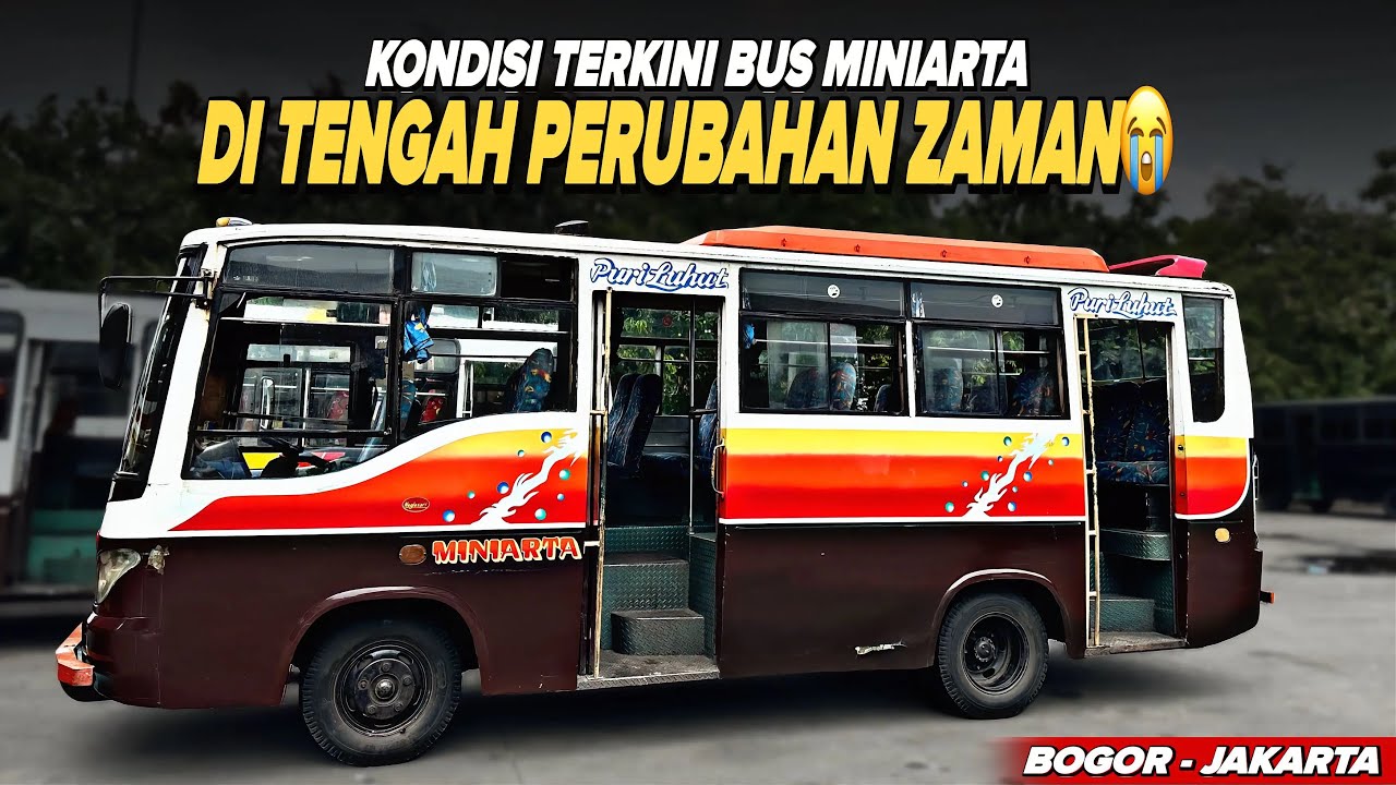 Kondisi Terkini Bus Miniarta Di Tengah Gempuran Kendaraan Roda Dua 🥹 | Trip Report Bus Miniarta 