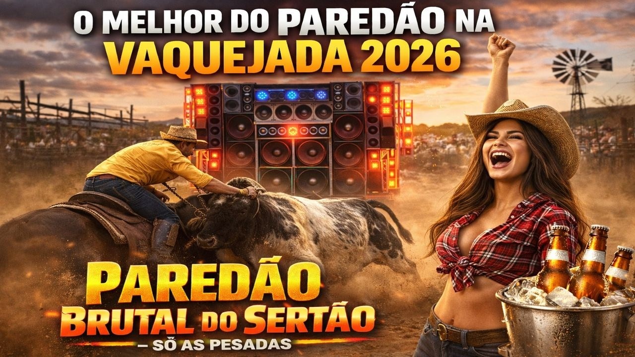 O MELHOR DO PAREDÃO NA VAQUEJADA 2026  PAREDÃO BRUTAL DO SERTÃO — SÓ AS PESADAS