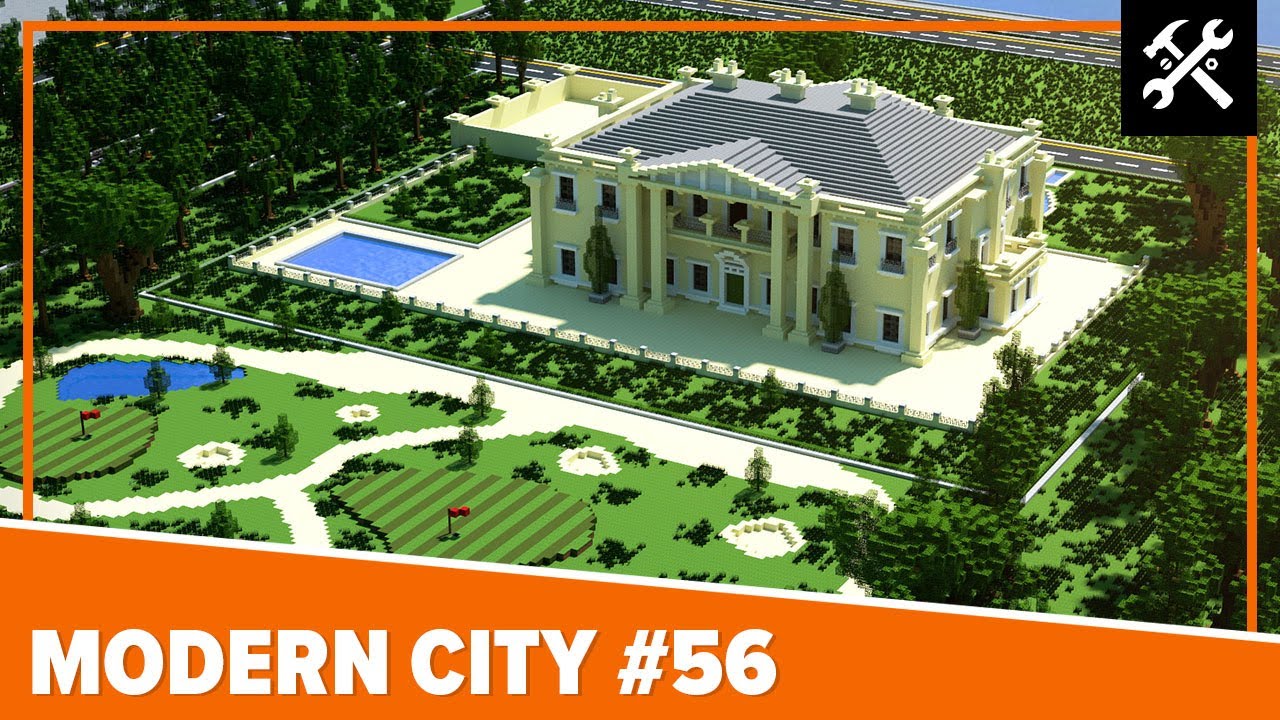 Modern City #56: Golf & Country Club - Minecraft Timelapse