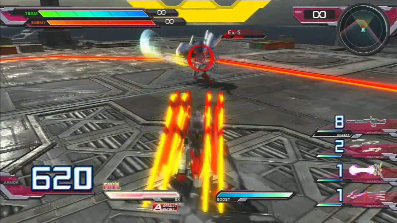 【EXVSFB】 Gundam Extreme Full Boost Combo MAD 「Insanity」