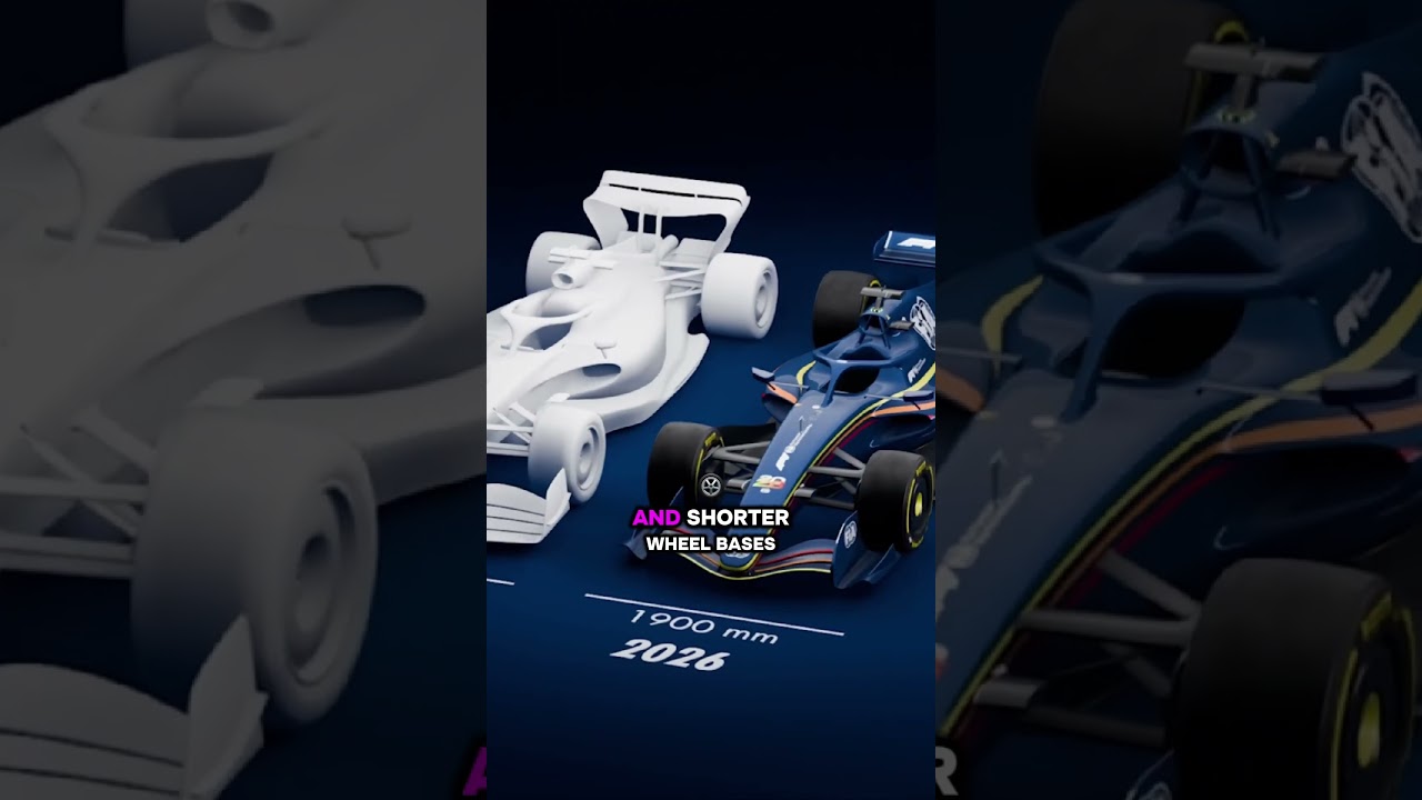 DRS is gone in 2026. Check out the new F1 regulations coming in 2026 
