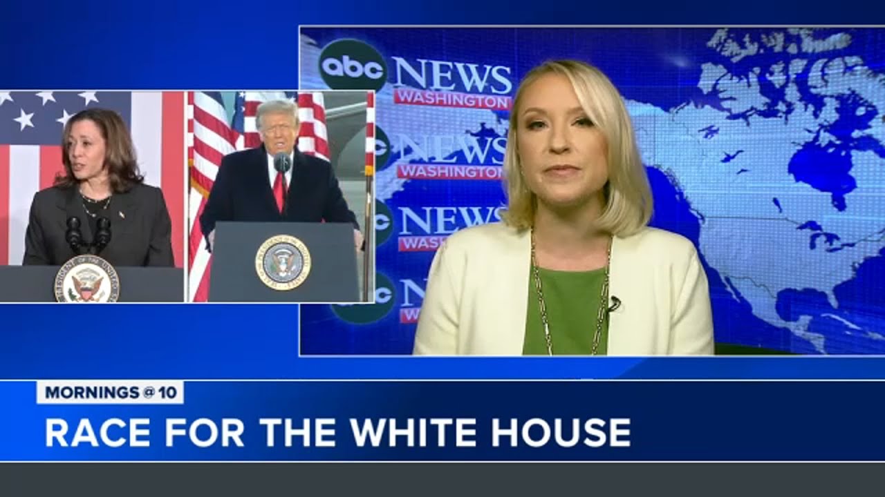 Trump agrees to ABC debate as Harris continues battleground blitz tour