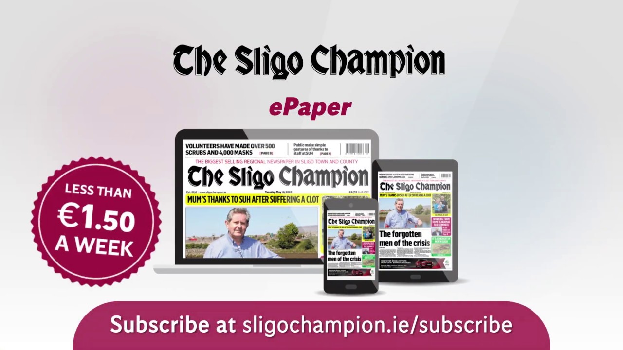 Subscribe to The Sligo Champion ePaper