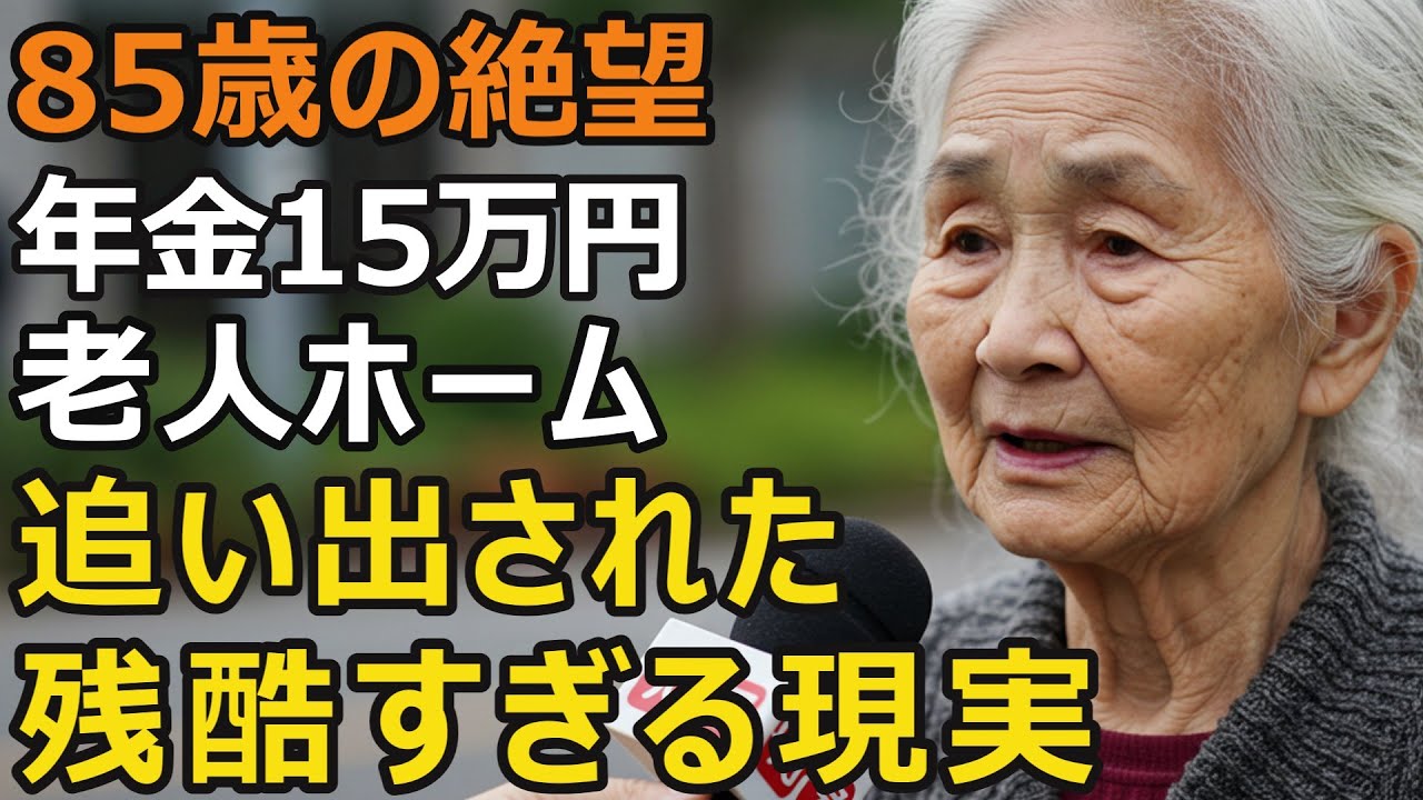 85歳女性、老人ホーム退去!?知らないと危険な契約の罠。安心していた老人ホームから突然の退去宣告