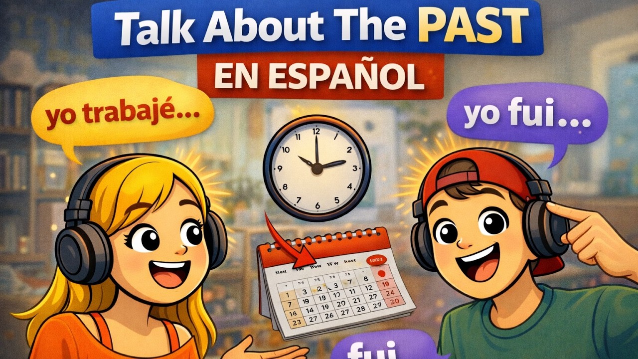 Como Falar Sobre o Passado em Espanhol | Espanhol Fácil para Iniciantes