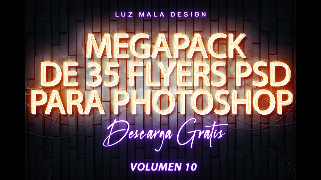 FLYERS EDITABLES PARA PHOTOSHOP GRATIS - FREE PHOTOSHOP TEMPLATE PACK (VOLUMEN 10)