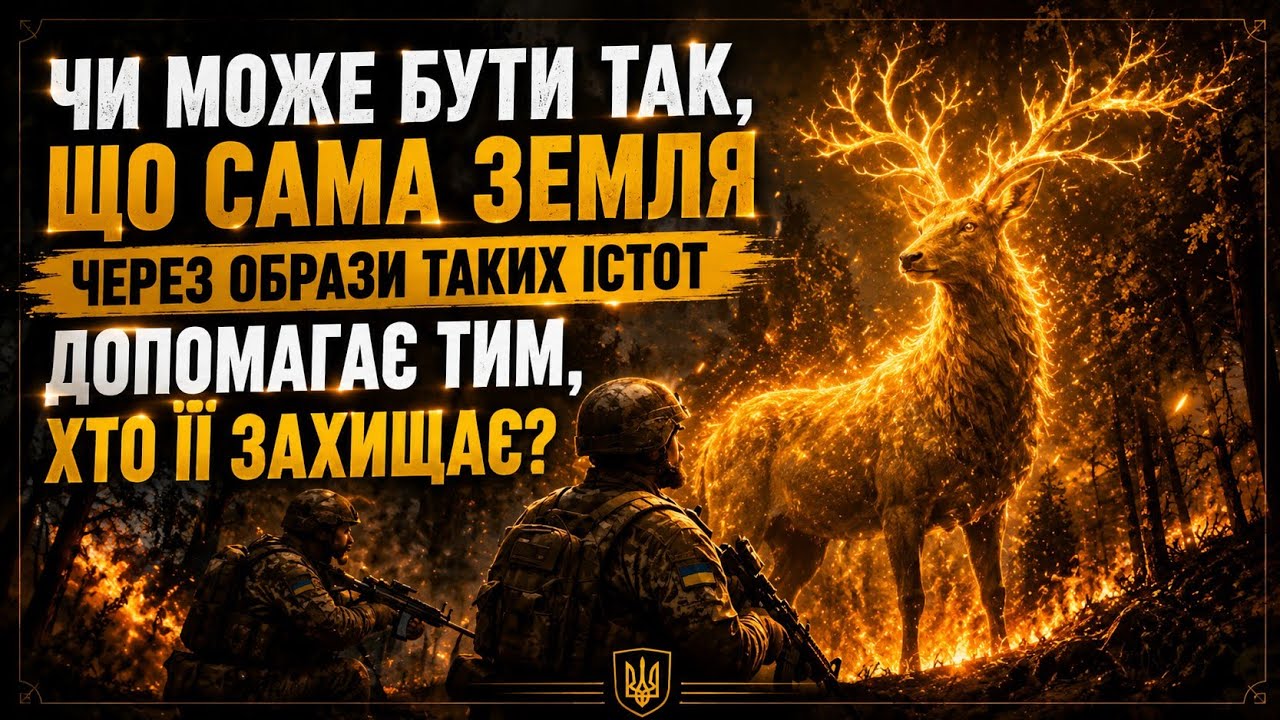 🦌Легенда про Невидиму Провідницю - Золотисту ЛАНЬ