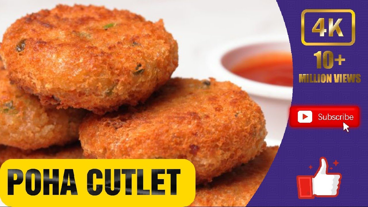 Poha Cutlet